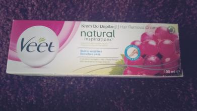 Veet Natural Inspirations - depilacja w kremie - nieobliczalna.pl