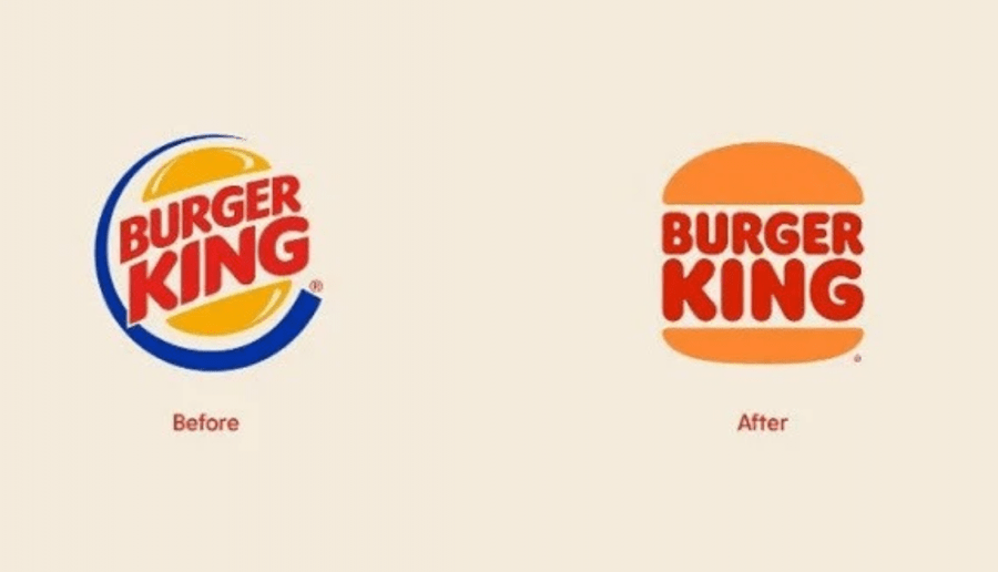 | BURGER KING PO 20 LATACH ZMIENIA SWOJE LOGO | 🍔