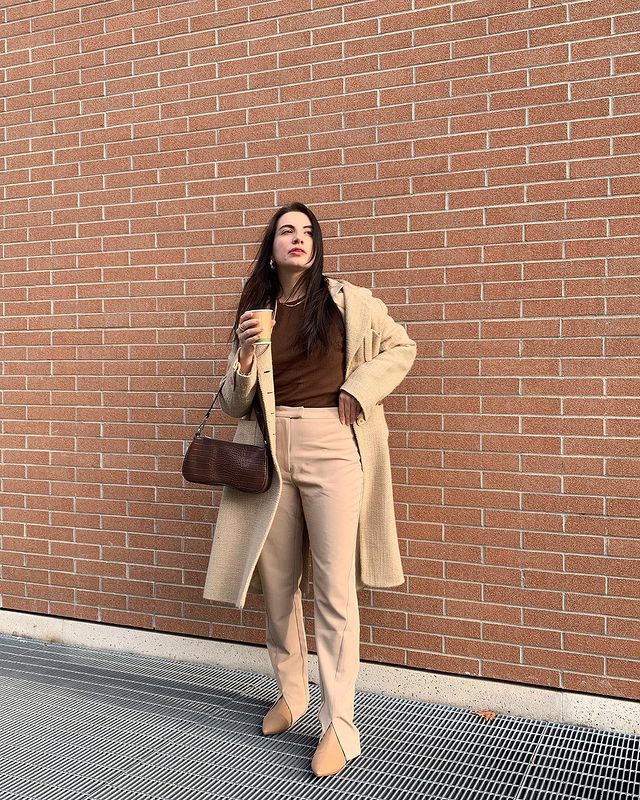 Beige & brown outfit 🤎