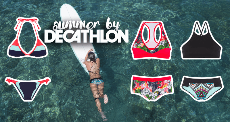 Nowa kolekcja kostiumów Summer by Decathlon - piękne wzory, wiele kombinacji! • Ola Brzeska