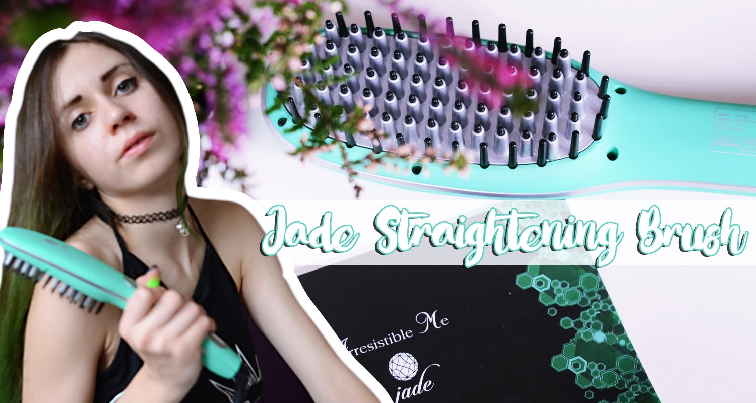 Szczotka-prostownica?! Jade Straightening Brush review • Ola Brzeska