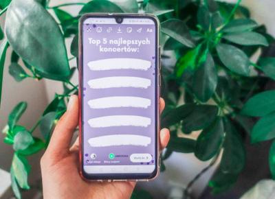 10+ koncertowych instaplansz na Instagram Stories • Ola Brzeska