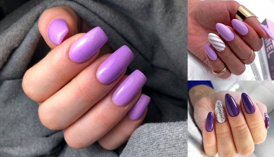 5 pomysłów na fioletowe manicure