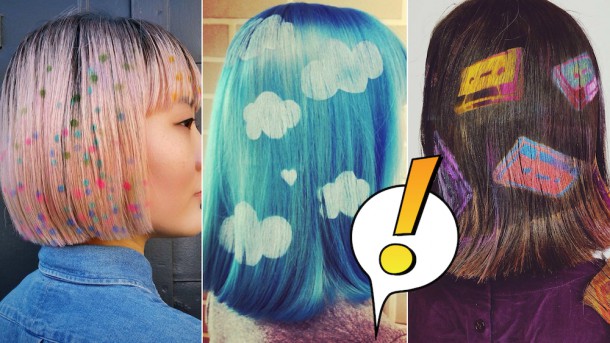 Kolorowe szablony na włosy podbijają sieć. To będzie hit tegorocznych festiwali!