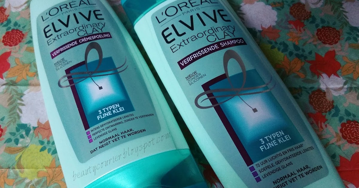 Beauty Courier: L'Oreal - Elvive - Extraordinary Clay - szampon i odżywka