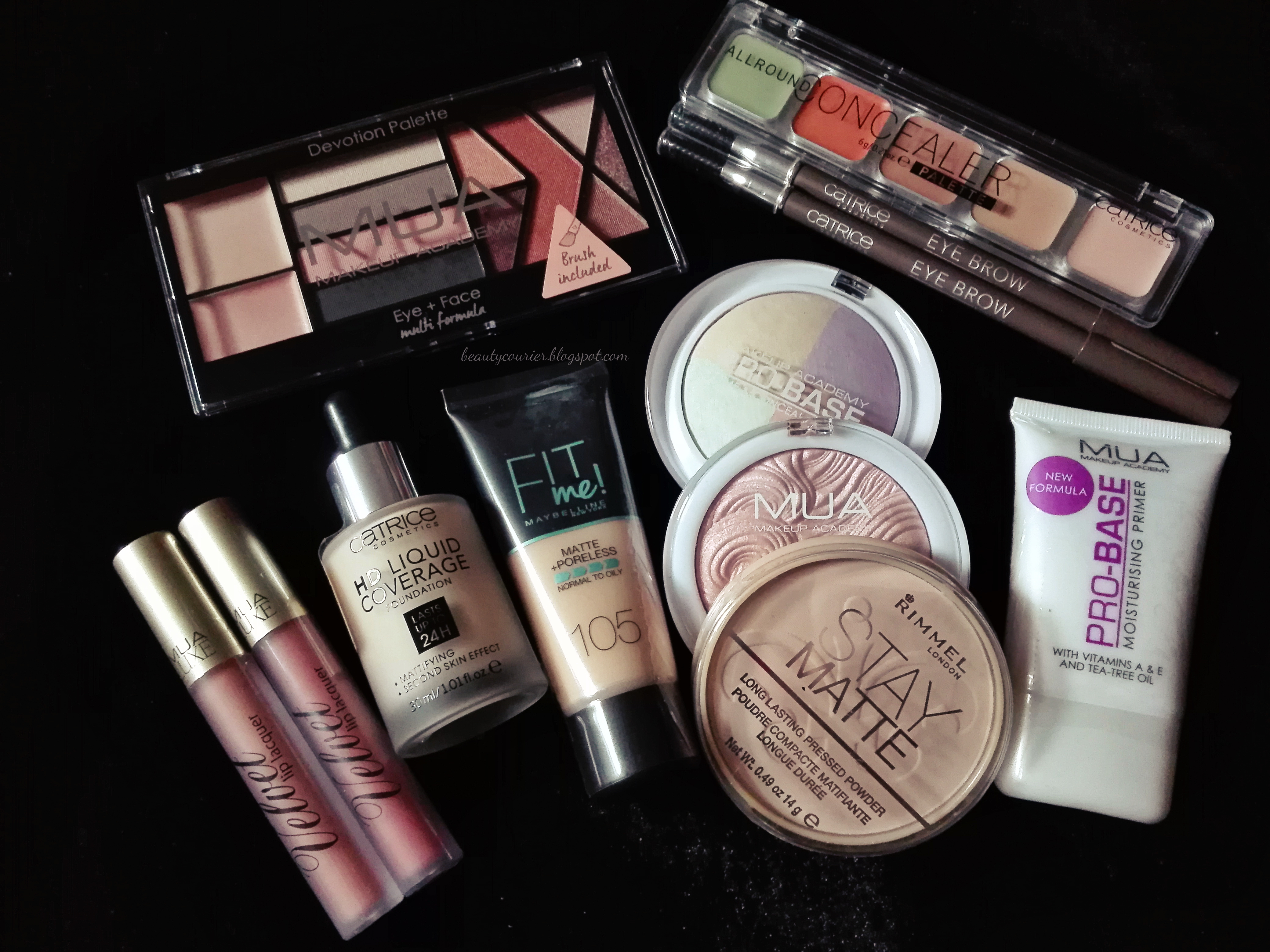 Beauty Courier: Kruidvat makeup haul - co kupiłam na promocji 1+1 gratis? 