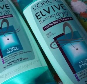 Beauty Courier: L'Oreal - Elvive - Extraordinary Clay - szampon i odżywka