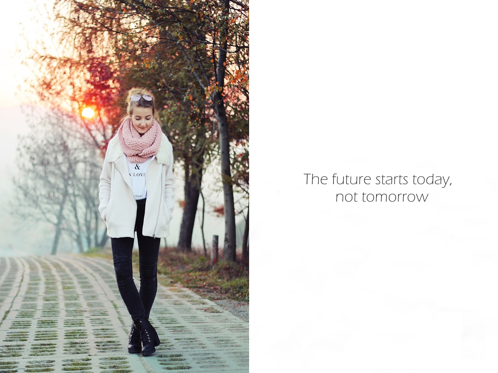 optymistka.: BEAUTIFUL SUNSET | CREAM COAT