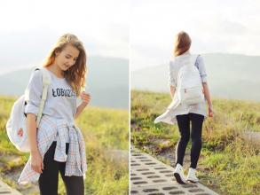 optymistka.: ♡ Fashion | Lace backpack