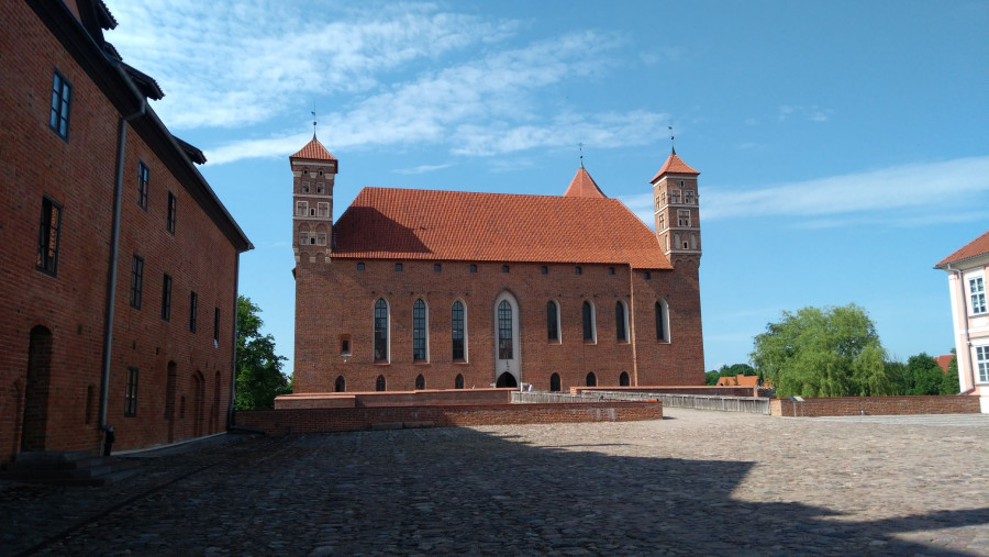 Zamek w Lidzbarku Warmińskim - siedziba biskupów warmińskich