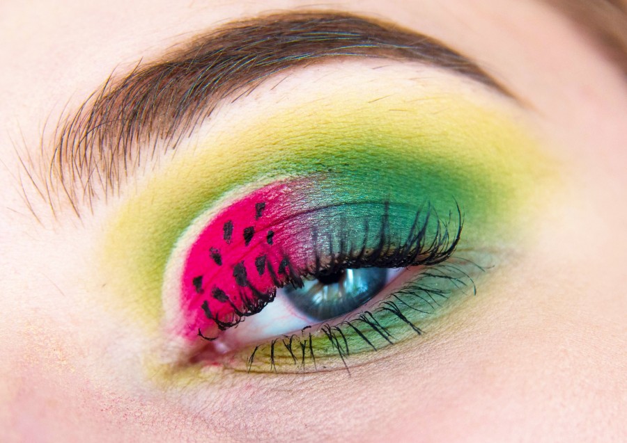 Nietypowy makijaż #watermelonmakeup