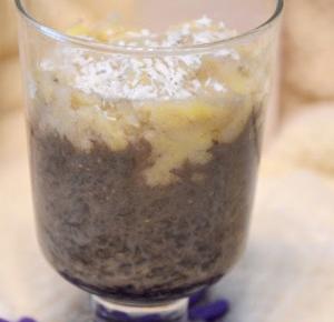 Healthy Dreams: Karobowy pudding chia z bananową 