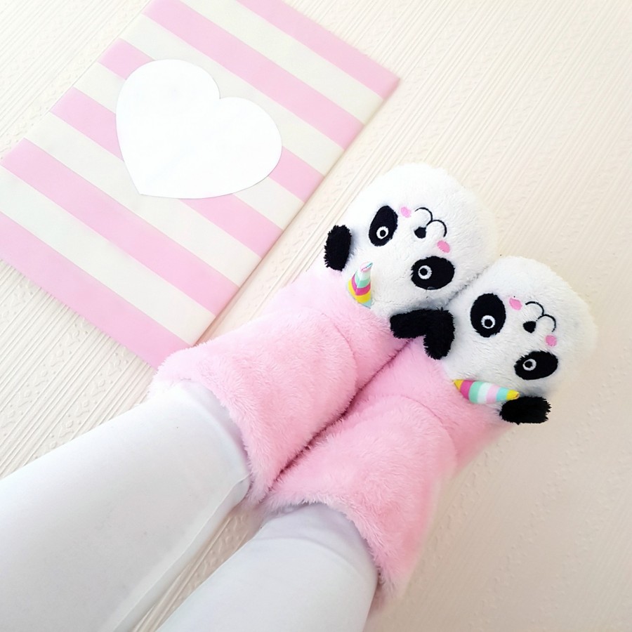 🐼🦄 kapcie pandorożce 🦄🐼 primark  | 🌸 DressCloud.pl 🌸