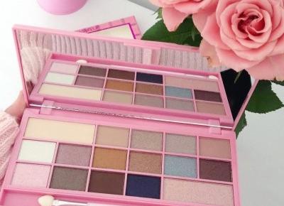 🌸 Pink fizz - Makeup Revolution 🌸 czekoladowa paletka 💛