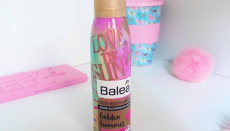 🍏 Golden Summer 💛 owocowy dezodorant od Balea 🌸