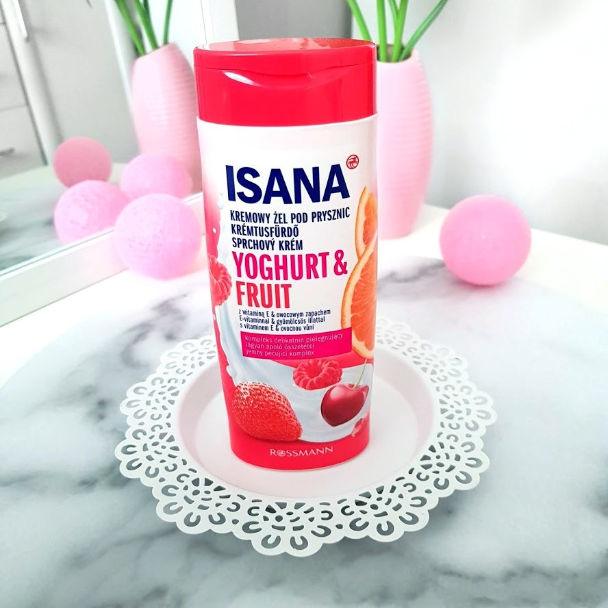 Isana - Żel pod prysznic, Yoghurt & fruit | Recenzja