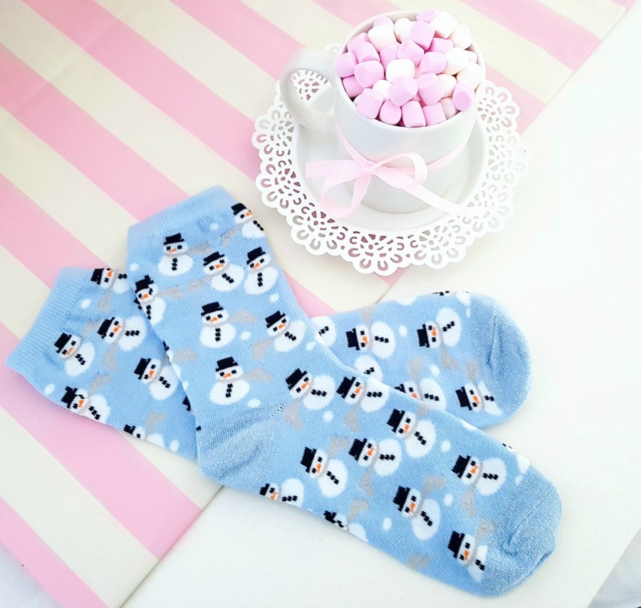 💙 ☃️ cute winter socks ☃️💙 