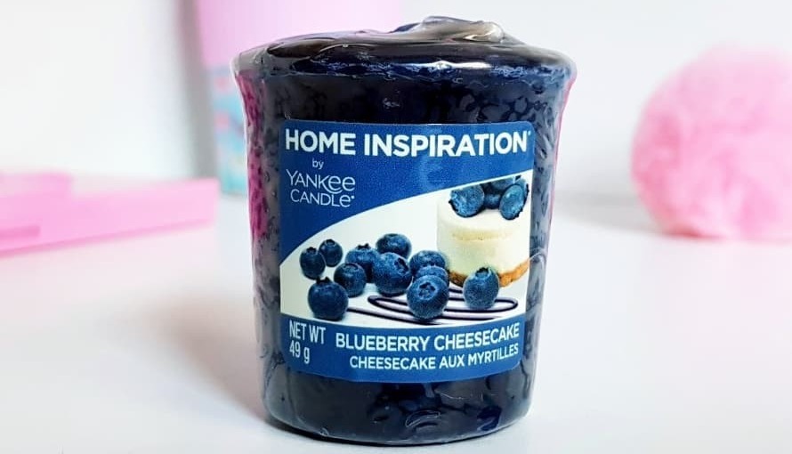 Przepysznie pachnący sampler od Yankee Candle - Blueberry Cheesecake 💜