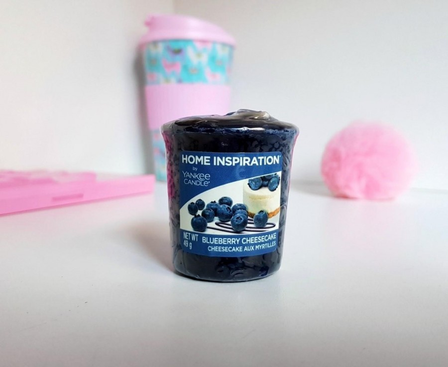 💜 przepysznie pachnący sampler od Yankee Candle 💜 blueberry cheesecake 💜