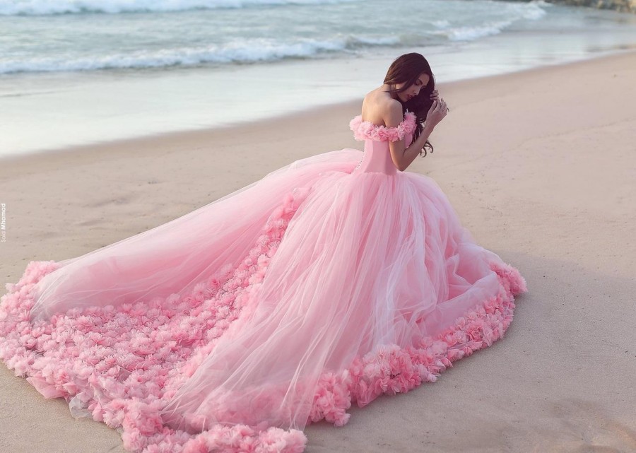 🌸👑🌸 pink dress 🌸👑🌸