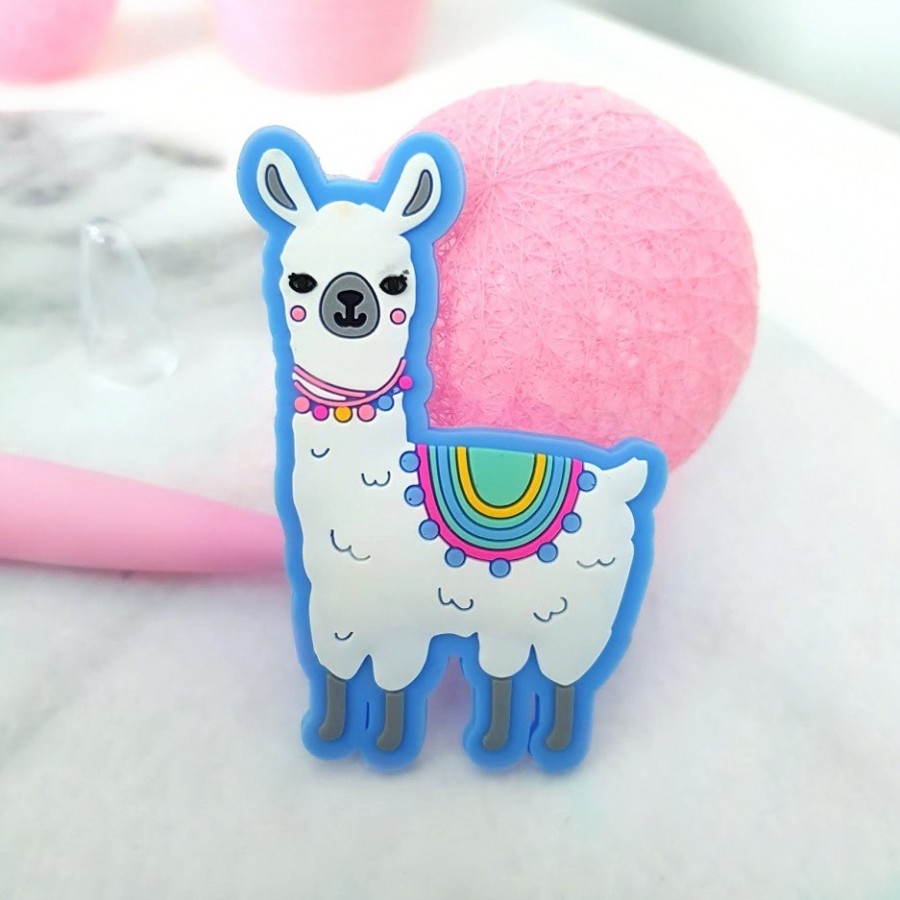 🌸 lama 💙 długopis 💛