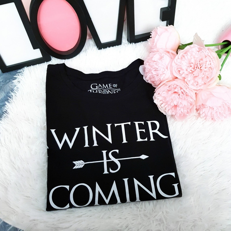 Winter is Coming, Gra o Tron, t-shirt - Sinsay