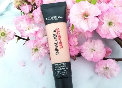 🌸 Infallible 24H-Matte od L'oreal 🌸 najlepszy podkład ever! 🌸