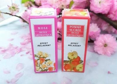 Olejki zapachowe Huile Aromatique, róża 🌹 & jabłko 🍏 | DressCloud.pl