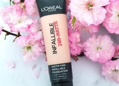 🌸 Infallible 24H-Matte od L'oreal 🌸 najlepszy podkład ever! 🌸