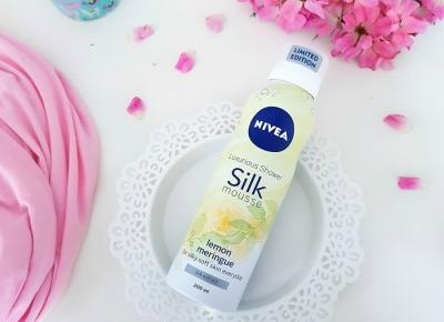 💛 Nivea - Silk Mousse, Jedwabisty mus do mycia, Cytryna & Moringa 💛 | Dresscloud.pl