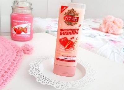 ❤️💛🍓 Strawberry & vanilla - żel pod prysznic od Imperial Leather 🍓💛❤️