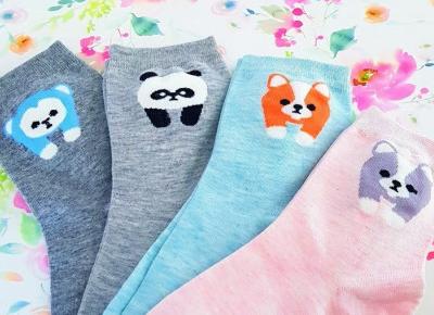 Skarpetki - zwierzaki 🐼🦊🐵🐶