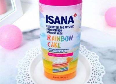 🌈 Rainbow cake 🌈 żel pod prysznic od Isana 🌈