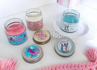Justyna 🎀 on Instagram: “takie cuda z @primark 😍💞💖 lubicie świeczki zapachowe? 🌸🌸🌸 #candle #candles #primark #primania #pink #blue #love #loveit #decorations”