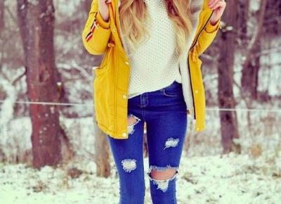 💛💙 Outfit for winter 💙💛