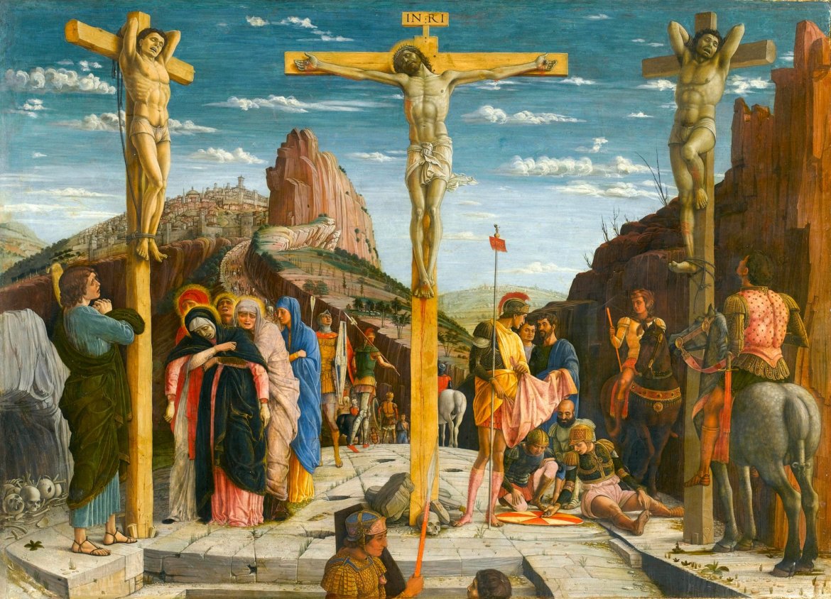 Analiza obrazu Andrea Mantegny – Crucifixion | pani designer