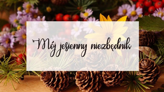 Mój jesienny niezbędnik | Papierowy żuraw