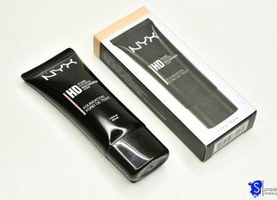 SpradaMakeup | [RECENZJA] NYX HD STUDIO PHOTOGENIC FOUNDATION, NUDE