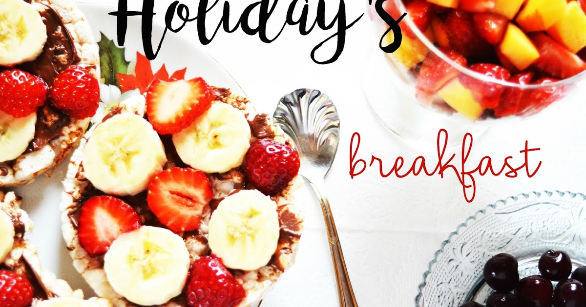 Widziane przez okulary: Holiday's breakfast