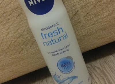 Rutyna życia w kilku słowach ♥: Nivea Deodorant Fresh Natural 48 h