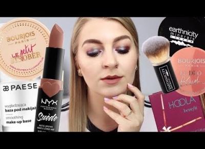 WIELKI TEST NOWOŚCI ♥ CHAT MAKEUP ♥ GlamShop, NYX, Benefit, Earthnicity Minerals, Pease