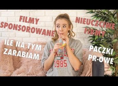 WSPÓŁPRACA Z MARKAMI | ZAROBKI, FILMY SPONSOROWANE, PACZKI PR