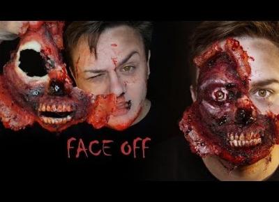 FACE OFF SFX Make-up by Lucas Adelon Rembas | Halloween tutorial