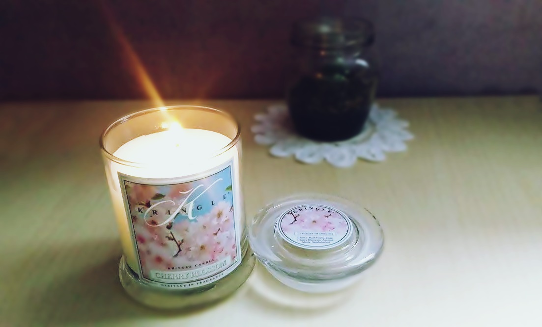 Kwiat wiśni | kringle candle | PAULINOOWO