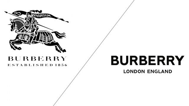 Nowe logo Burberry