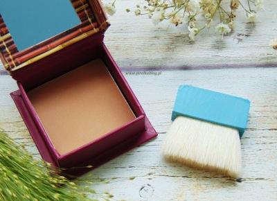 Hoola - Puder brązujący | Bronzer Benefit Cosmetics | Pirelka blog - Beauty Blog