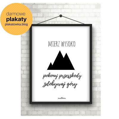 Darmowe plakaty z napisami! | plakatówka