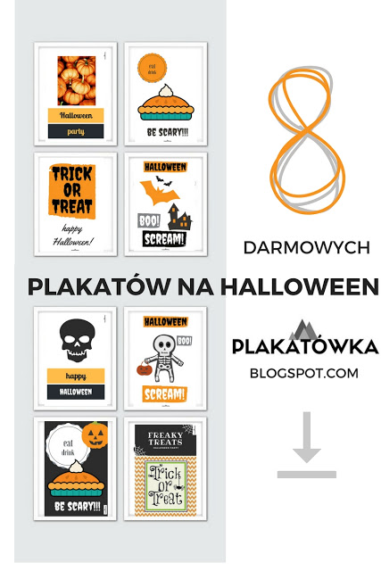 halloween party poster to print | plakatówka