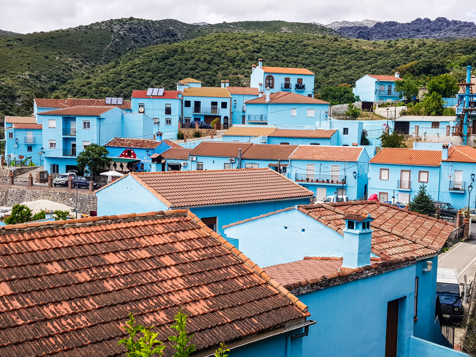 Juzcar - niebieska wioska w Hiszpanii