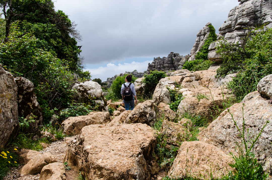 El Torcal de Antequera ? spacer po wapiennych ska?ach - Po??cz kropki